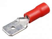 Нож 6.35 мм MDD1.25-250 (0.5-1.5mm) -красный-