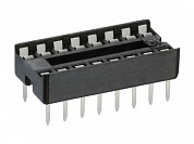 SCS-16 панелька DIP-16  2.54 мм