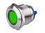 Индикатор M19 LED 12V антивандальный IP67 -зеленый-