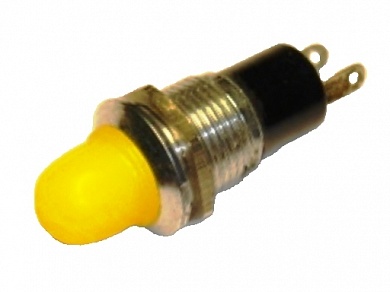 Индикатор M10 RWE-208 lamp 12V -желтый-