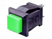 Кнопка OFF-(ON) RWD-316 (PBS-15B) 1.5A/250V 2c -зеленая-