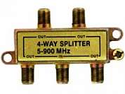 Делитель Splitter х 4  (5 -  900MHz)