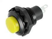 Кнопка M12 OFF-(ON) RWD-202 (MJ-R13-502, DS-227) 1A/250V 2c -желтая-