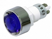 Индикатор M12 RWE-210 neon 220V -синий-