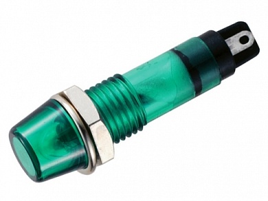Индикатор  M7 RWE-101 (N-283) lamp 12V -зеленый-