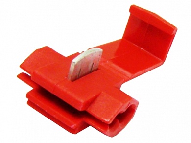 Кабельный соединитель 0.5-1.0mm2 / 22-18 AWG (красный)