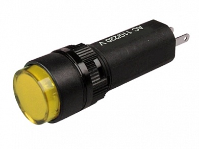Индикатор M12 RWE-507 (NXD-212) neon 220V -желтый- *