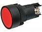 Кнопка M22 ON-(OFF) XB2-EA142 3A/240V 2c -красная-
