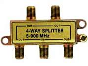 Делитель Splitter х 4  (5 -  900MHz)