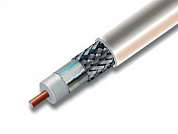 Кабель коаксиальный RG- 58/U CCS (50 Ом) -белый-