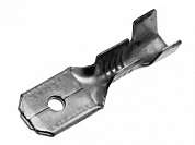 Нож плоский  6.3mm DJ616-6.3A обжим никель