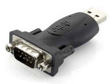 Переходник шт. USB-A - шт. DB-9M (RS232)