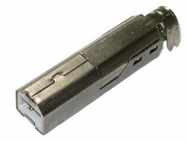 Штекер USB-B-CP на кабель
