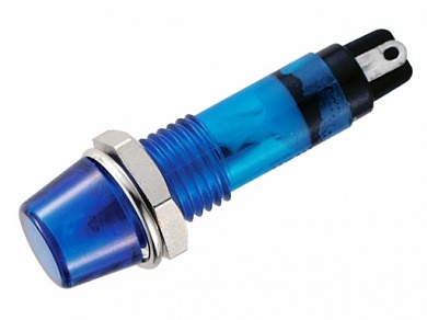 Индикатор  M7 RWE-101 (N-283) lamp 12V -синий-