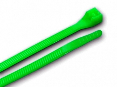 Стяжка кабеля  60 x 2.2 мм -зеленая- (100шт)