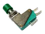 Кнопка M12 OFF-(ON) RWA-502 (DS-438) 16A/250V 3c -зеленый-