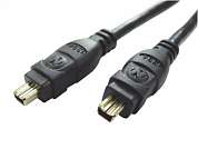 Шнур IEEE 1394 шт. 4-pin - шт. 4-pin (Fire Wire cable)  1.8 м %