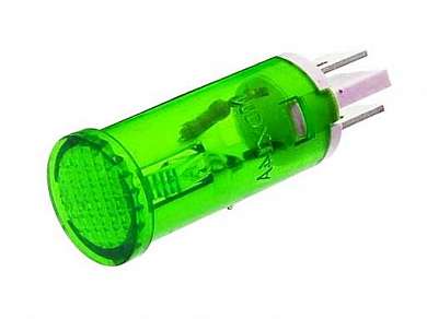 Индикатор D12 RWE-105 (MDX-14) neon 220V -зеленый-